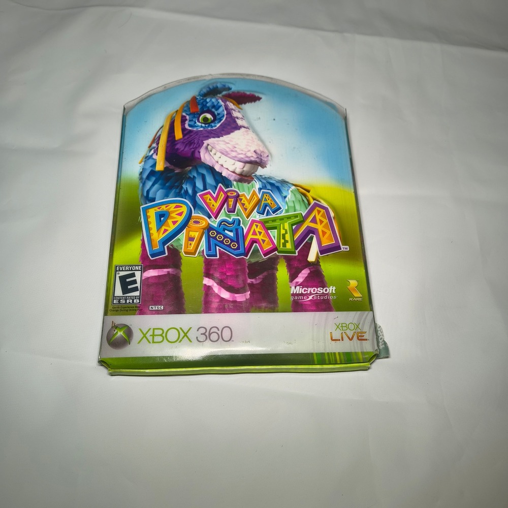 Viva Pinata Xbox 360 Game with Bonus Disc Microsoft Rare Life Sim NTSC